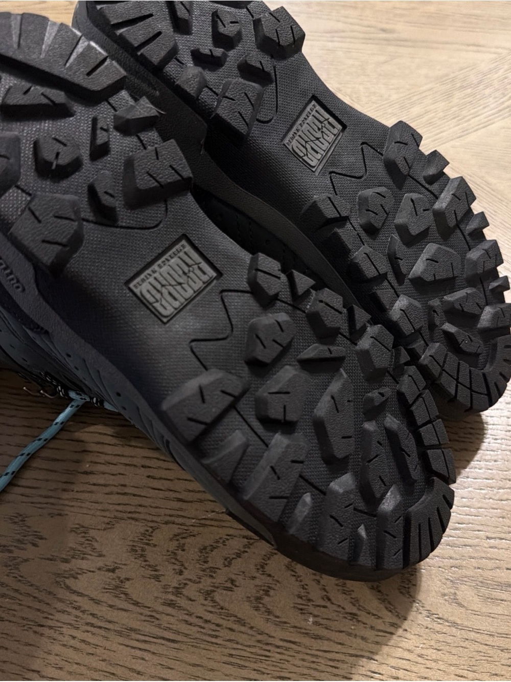 RCORD Women Hiking Boots Waterproof NonSlip Outdoor Black Aqua Size 7 - Picture 5 of 5